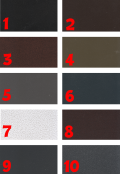 Palette de couleurs